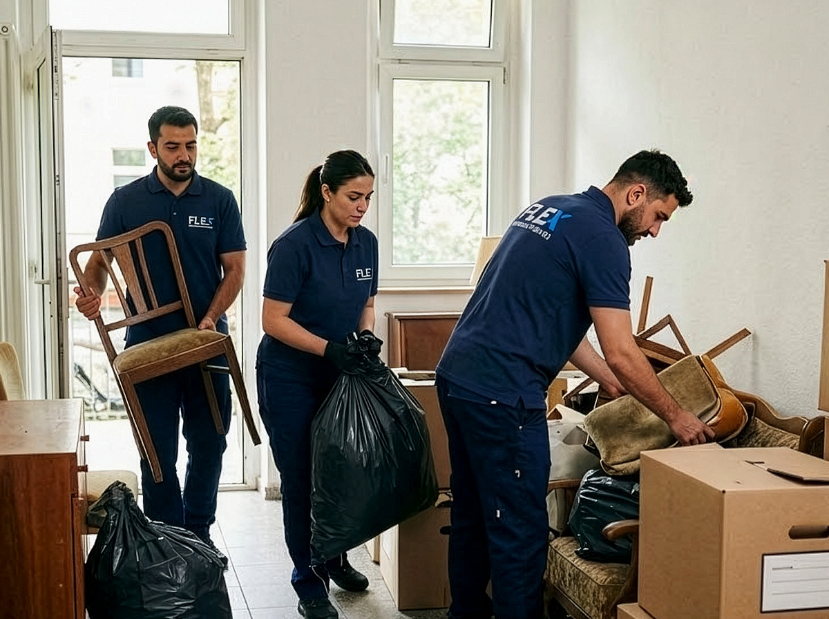 Entrümpelung und Haushaltsauflösung: FLEX Dienstleistungen beim Räumen und Entsorgen in Bruchsal, Karlsruhe und Umgebung